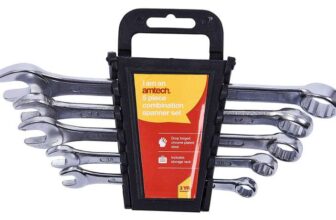 Amtech 5 pc Combination Metric Spanner Set (8 17 mm)