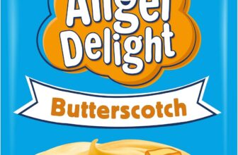 Angel Delight Butterscotch Instant Dessert Mix, 59 g Sachet (1-Pack) Quick & Easy Preparation, Just Add Milk, Serves 4, Vegetarian Friendly, Deliciously Creamy Flavour