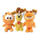 Animagic Garfield & Friends 8-Inch Plush Soft Toy Set of 3