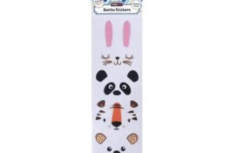 Animal Face Bottle Stickers