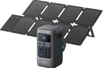 Anker solix c200 portable battery and panels (amazon renewed)