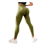 Anti-Cellulite Compression Leggings with Resistance Band, High-Waisted