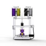 Anycubic Kobra X Multi-Color 3D Printer, 4-Colour Built-in, High-Speed Printing