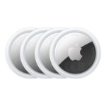 Apple AirTag 4 Pack (2nd Generation): Tracker for Keychain