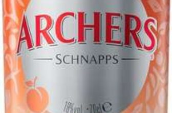 Archers Peach Schnapps Liquer 70cl ABV 18% With Voucher