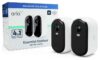 Arlo Essential 2K 4-in-1 Outdoor Security Camera – Pack of 2 – Free C&C