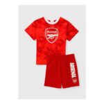 Arsenal Boys Red Short Pyjama Set (4-13yrs)