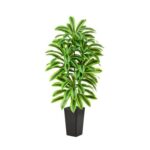 Artificial Dracaena Tree 5ft Tall Indoor Plant