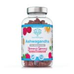 Ashwagandha Gummies 1200mg, 60 Vegan, Stress & Mood Support – £5.98 S&S Voucher