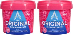 Astonish The Original Cleaning Paste, Multi-Purpose, No Harsh Chemicals, Mandarin & Peaches Scent, 500g