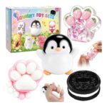 Audasi 4-Piece Taba Set: Biscuit, Fruit, Cat Paw, Penguin Toys