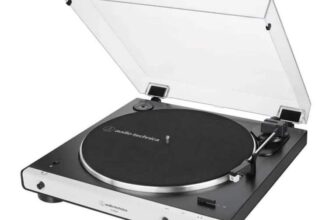 Audio-Technica LP60XBT (White) Bluetooth Turntable – with VIP free sign up