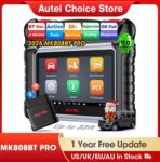 Autel MaxiCOM MK808BT PRO Car Automotivo Diagnostic Tools Bluetooth OBD2 Scanner Code Reader (with code) Autel Choice Direct Store
