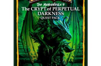 Avalon Hill HeroQuest Joe Manganiellos The Crypt of Perpetual Darkness Quest Pack (Requires HeroQuest Game System)
