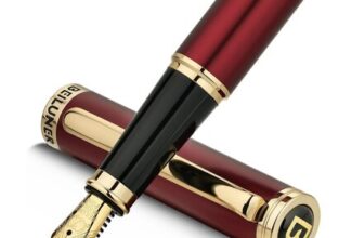 BEILUNER Luxury Fountain Pen, Stunning Piano Lacquer Finish