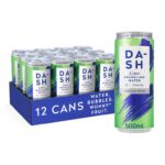 BIG DASH – Lime – 12 x 500ml Cans – Flavoured Sparkling Spring Water
