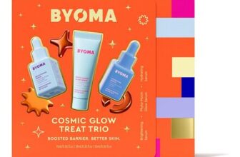 BYOMA Cosmic Glow Trio Travel-Size Skincare Set (15ml, 10ml, 15ml)