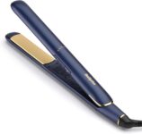 BaByliss Midnight Luxe Hair Straighteners – Titanium Ceramic Floating Plates for Smooth Gliding, Fast 30 Second Heat Up, 3 Heat Settings up to 235C, Worldwide use, 2516U