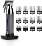 BaByliss Super-X Metal Series Cordless Hair Clipper, Japanese Steel Blades, 10 Comb Attachments, Black