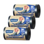 Bacofoil Ultra Resistant Bin Liners with Drawstring 30L – £8.99 S&S Voucher