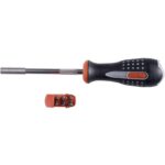 Bahco 808050 1/4 Ratcheting Bit Holder Screwdriver with 6 Bits – Shipper / Seller PrimeTools