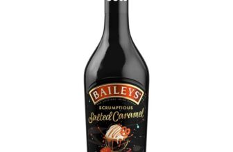 Baileys Salted Caramel Liqueur 17% vol 50cl Blend of Irish Cream Salted Caramel Flavour & Irish Whiskey