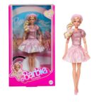 Barbie The Movie Doll, Margot Robbie as, Collectible Doll Wearing Pink Blouse & Skirt Tutu Outfit, With Styled Hair & Matching Jewelry