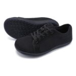 Barefoot Womens Wide-Fit Shoes Black