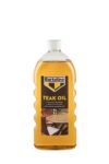 Bartoline Teak Oil 1L Deep Penetrating Wood Oil for Outdoor & Indoor Furniture