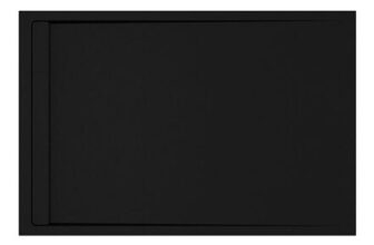 Bathstore 30mm Black Slate Rectangular Shower Tray with Waste 1700 X 800mm