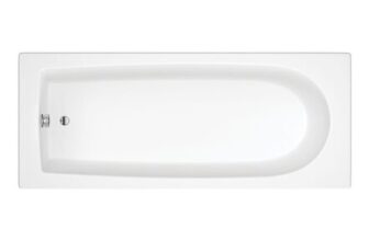 Bathstore Malta White Single End Bath 1800 X 800mm