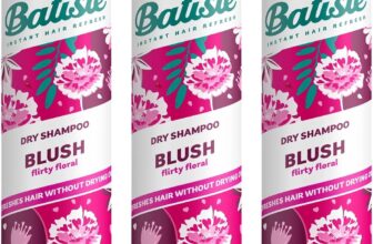 Batiste Dry Shampoo in Blush 200ml, Floral & Flirty Fragrance, No Rinse Spray to Refresh Hair in Between Washes (Packing May Vary) (Pack of 3)