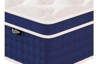 Bednew Hybrid Double Mattress with Foam, Pocket Spring, 135x190x34cm