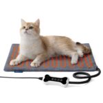 Bedsure Heated Cat Bed Small, Heated Cat Mat, 45x40cm, Grey with checkout discount Sold by Bedsure Comfy Pet / FBA