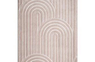 Beige Arch Rug – Beige / 140cm