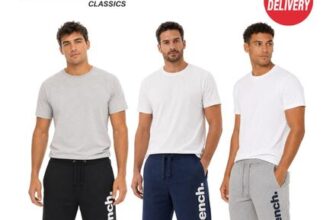 Bench Novall Mens Fleece Shorts Multicolour