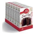 Betty Crocker Devils Food Chocolate Cake Mix, 425g Pack 6