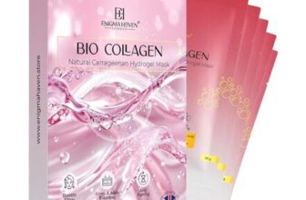 Bio-Collagen Hydrogel Mask with Natural Carrageenan, Niacinamide and HA 5-Pack