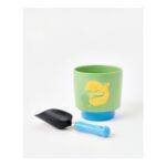 Bird Plant Pot & Trowel Gardening Gift Set