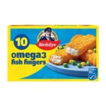 Birds Eye 10 Breaded Omega 3 Fish Fingers 280g