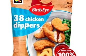 Birds Eye 38 Crispy Chicken Dippers 697g