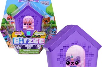 Bitzee, Doghouse Interactive Toy with 15 Puppies Inside, 3D Playroom, Reacts to Touch, Digital Pet Kids Toys for Girls and Boys Ages 5 and up.