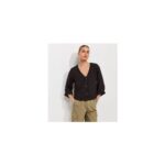 Black V-Neck Shirt