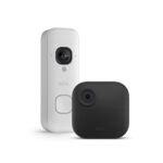 Blink Outdoor 4 Camera with Blink Battery Video Doorbell 2K (White), Sync Module Core included