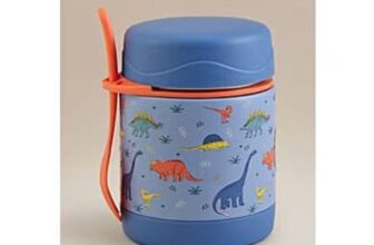 Blue Dinosaur Food Flask