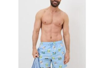 Blue Postcard Essential Regular Fit Swim Shorts