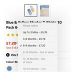 Blue & Yellow Shades T-Shirts 10 Pack