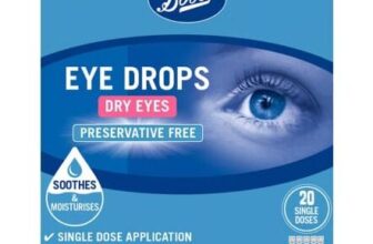 Boots Pharmaceuticals Preservative Free Dry Eyes