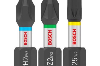 Bosch 25x PRO Impact Mixed Pack (92 x 57 mm, Professional Accessory Screwdriver)