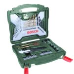Bosch 50-Pieces X-Line Titanium Drill and Screwdriver Bit Set (for Wood, Masonry and Metal, Accessories Drills)